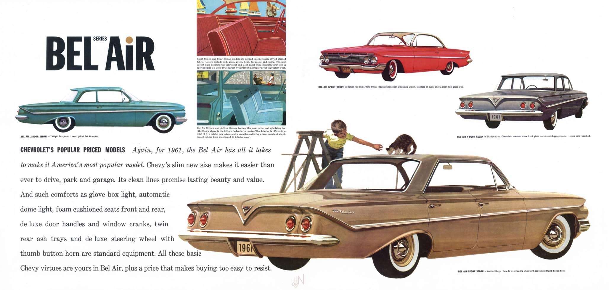 1961 Chevrolet Prestige Brochure Page 4